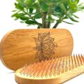 Copper Sadhu board Lotus natural wood foto