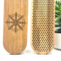 Wooden natural tree Sadhu board OAK foto front