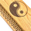 Wooden board with nails for yogis foto