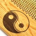 Yogadesk wooden Yin Yang foto