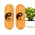 Pranadesk wooden Yin Yang foto