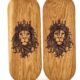 nail standing board lion foto