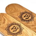 wooden nail board foto